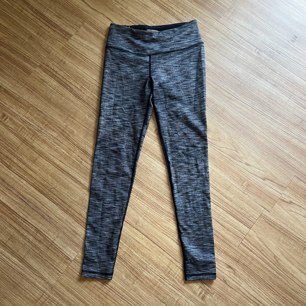 Victoria Sport Leggings Womens Small S Heather Gray Space Dye Knockout Tight